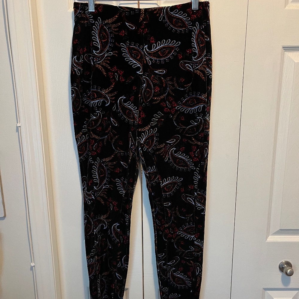 Lysse size L velvet pants